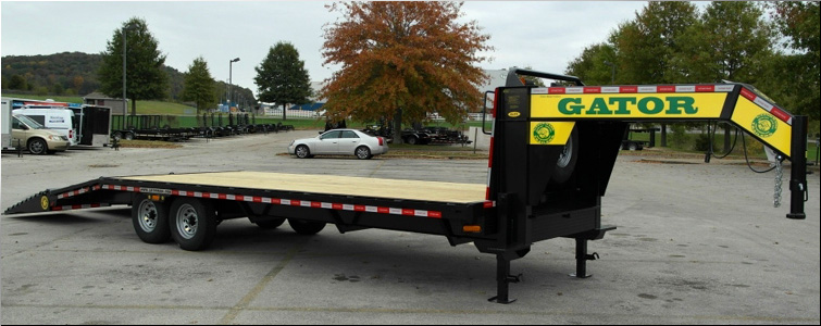 Gooseneck flat bed trailer for sale14k  Simpson County, Kentucky